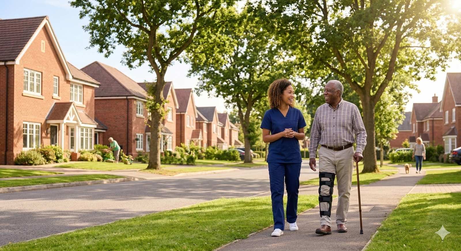 ROMI Health Services team in the community